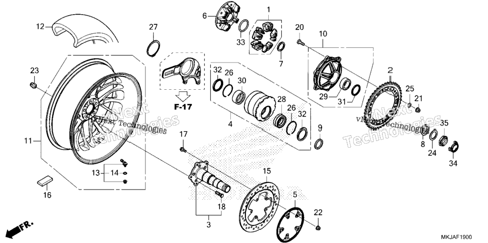 Rear Wheel