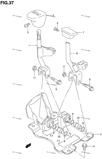 Transmission Lever