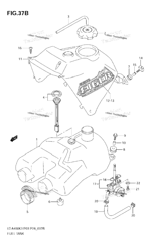 Fuel Tank (Model K7)