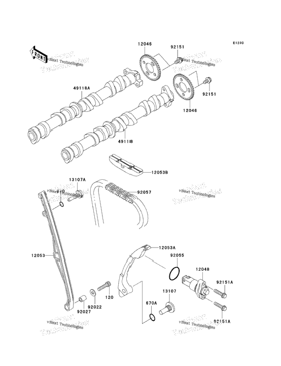 Camshaft(S)/Tensioner