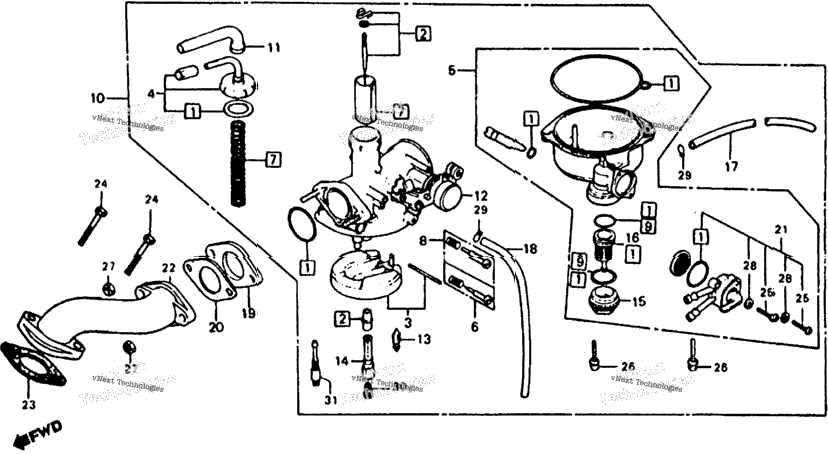 Carburetor 84-85