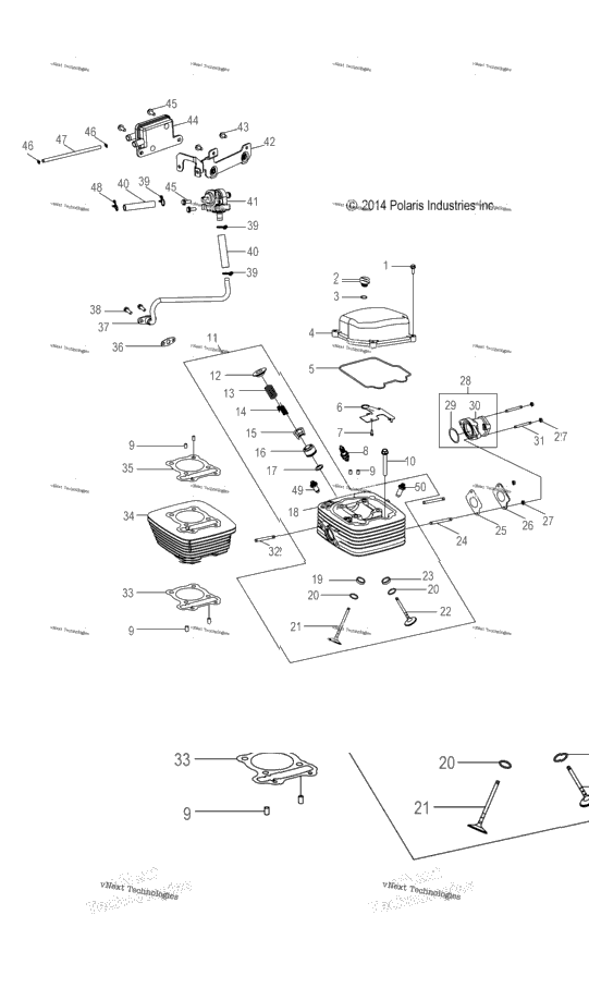 Engine, Cylinder Head