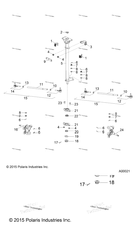 Steering, Steering Post & Tie Rods
