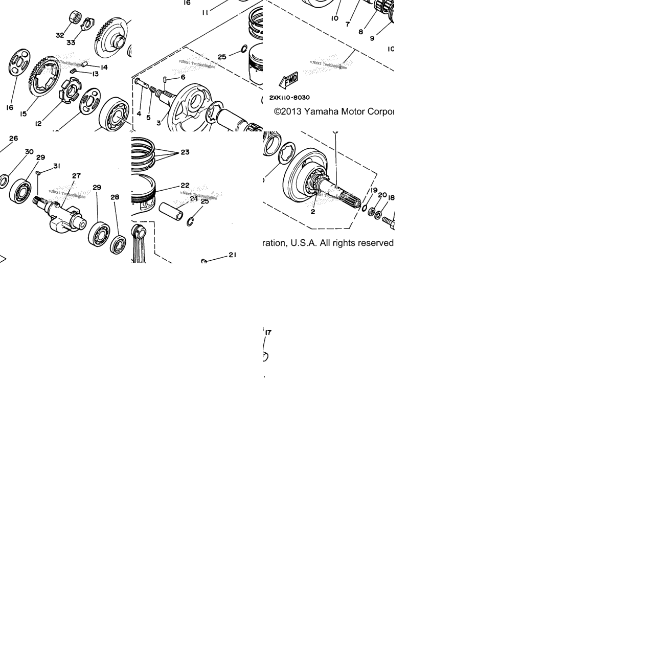 Crankshaft - Piston