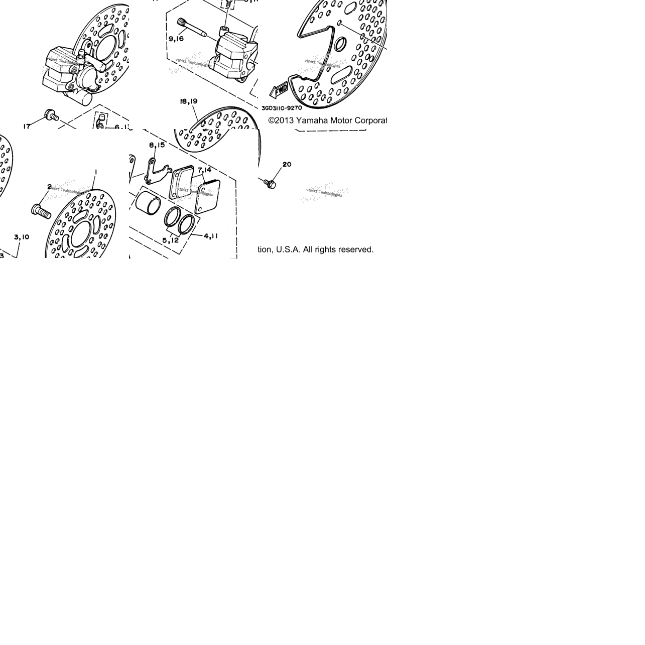 Front Brake Caliper