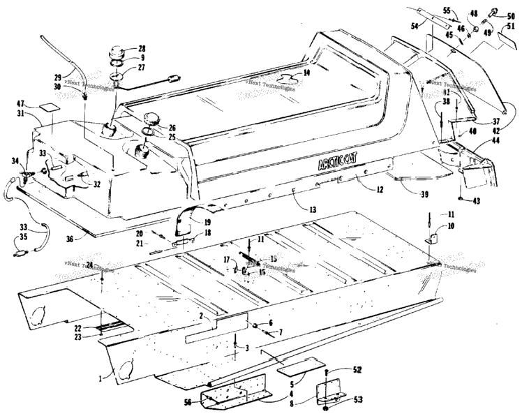 Body, Seat, And Gas Tank
