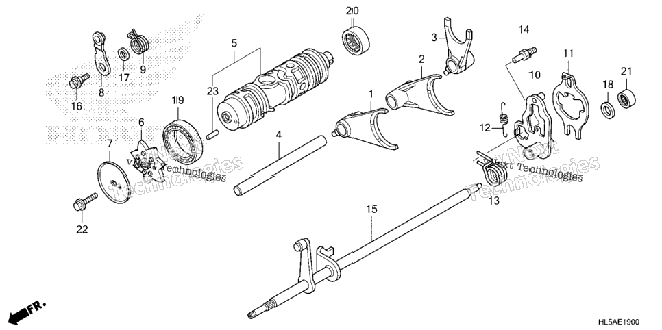 Gearshift Fork