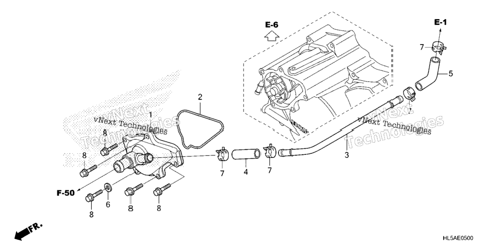 Water Pump Cover