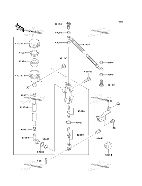 Rear Master Cylinder
