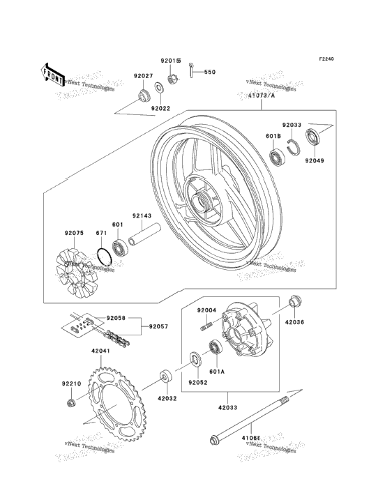 Rear Wheel/Chain