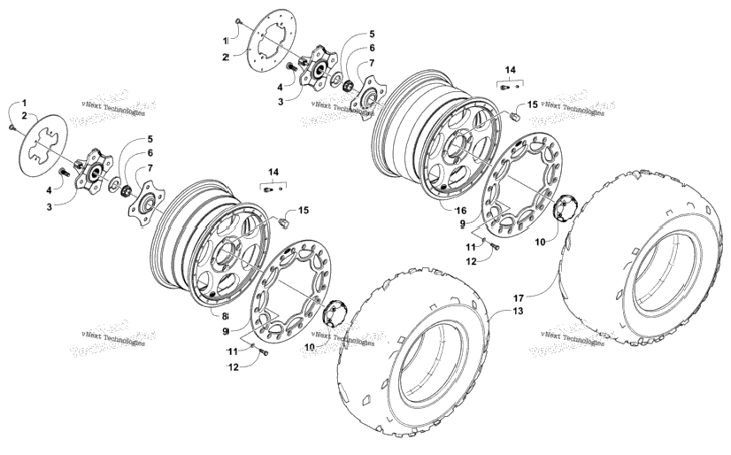 Wheel And Tire Assembly