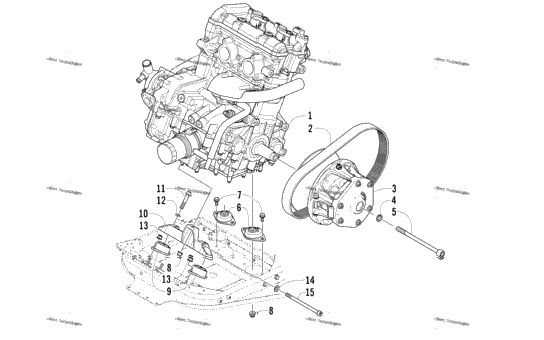 Engine And Related Parts