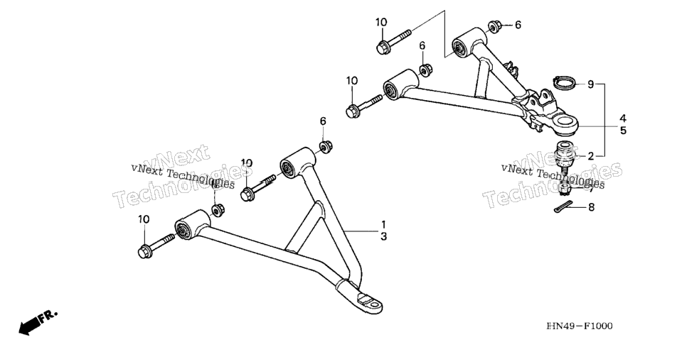 Front Arm (2Wd)