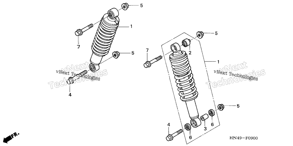 Front Shock Absorber