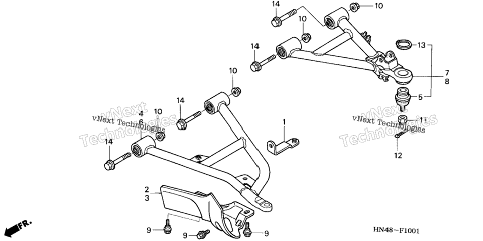 Front Arm (4Wd)