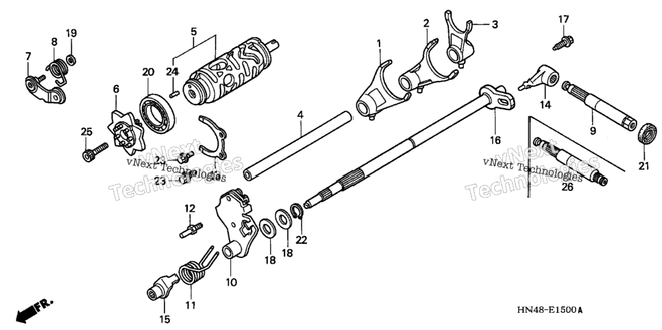 Gearshift Fork