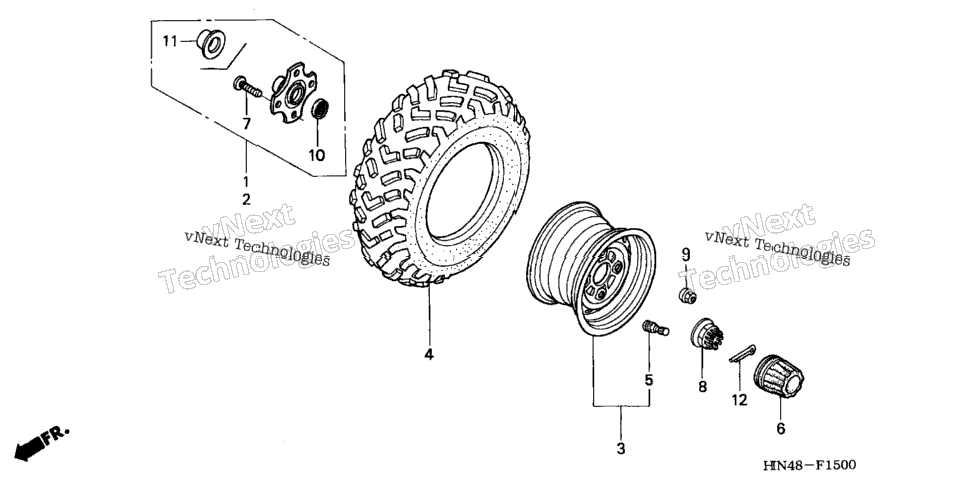 Rear Wheel