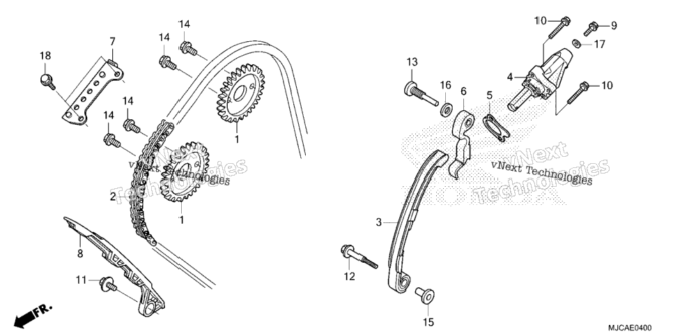 Cam Chain@Tensioner