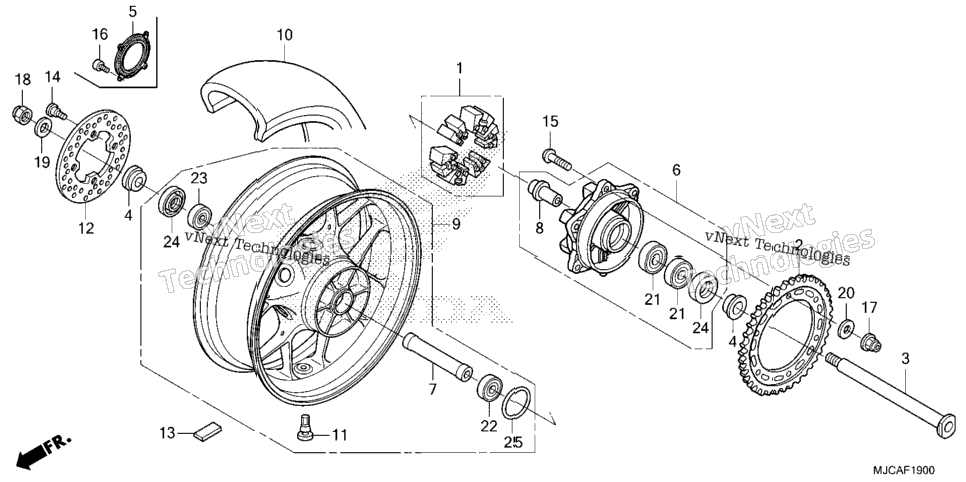 Rear Wheel