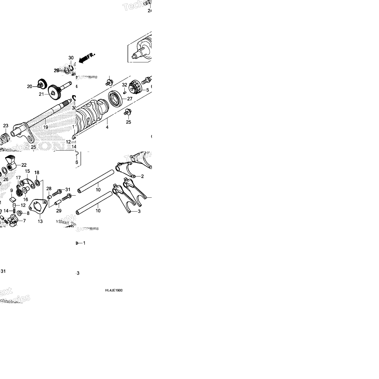 Gearshift Fork (Transmission)