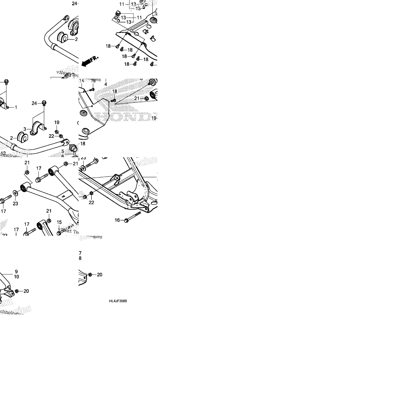 Rear Arm@Rear Stabilizer