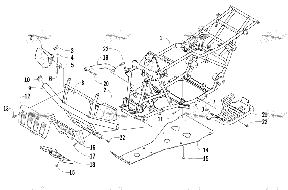 Frame And Related Parts