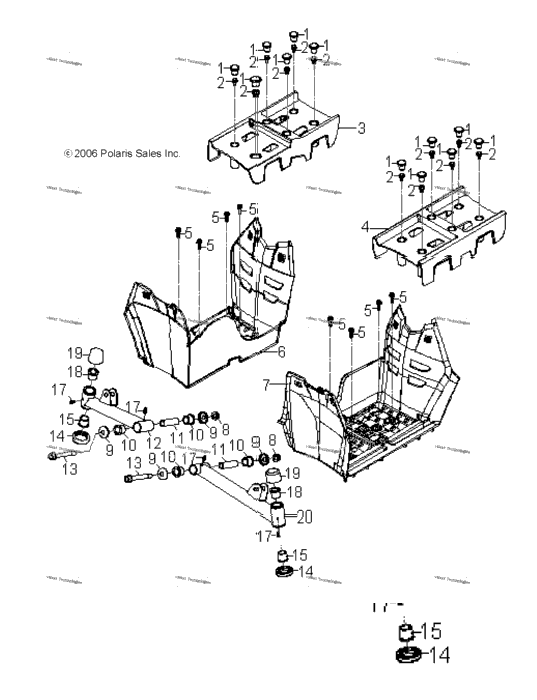 Chassis, Footrest