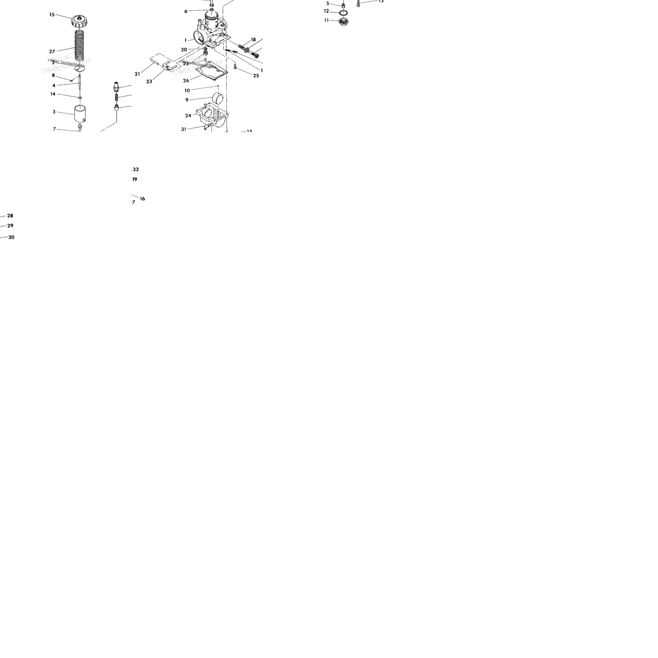 Carburetor Assembly 350 2X4