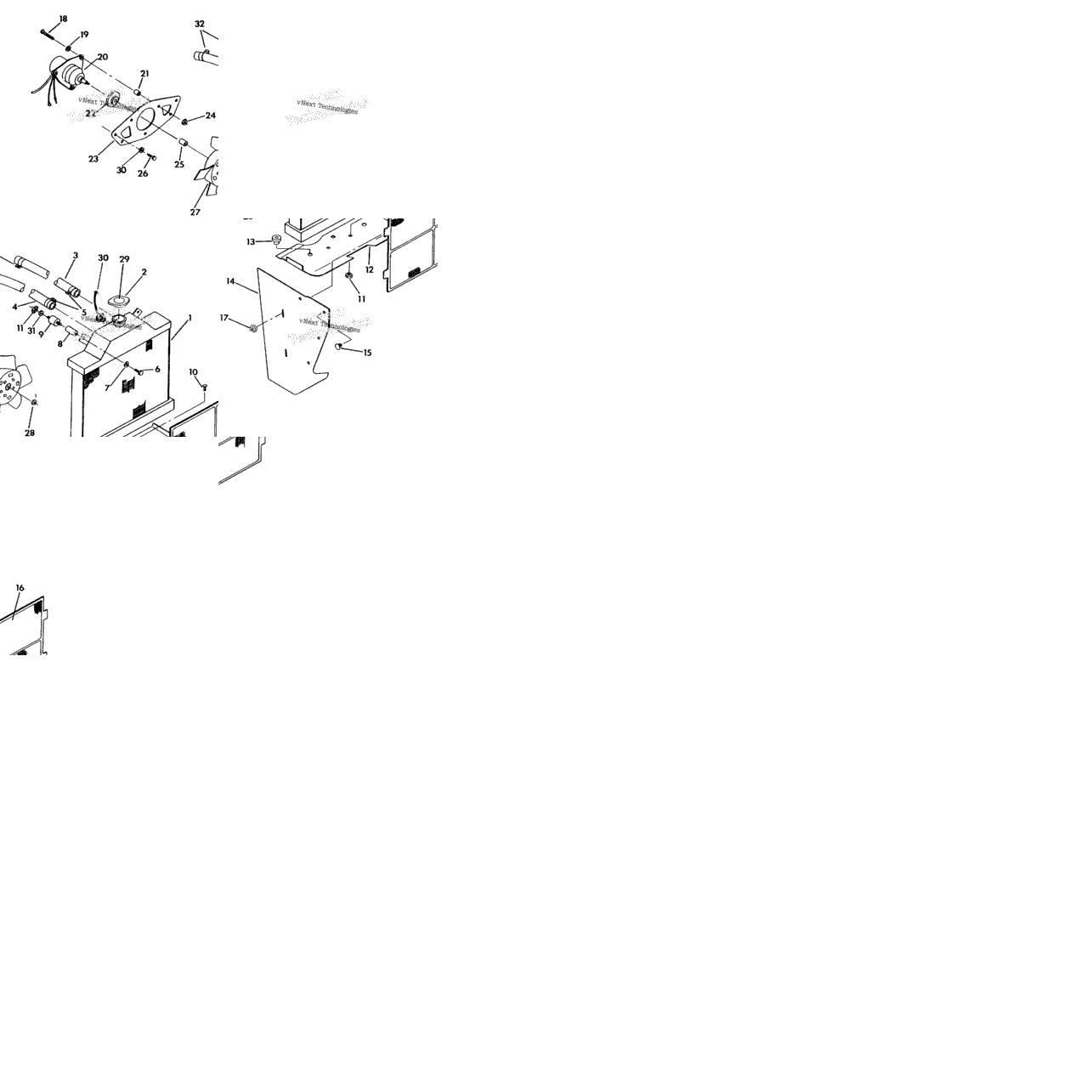 Cooling System 350 2X4