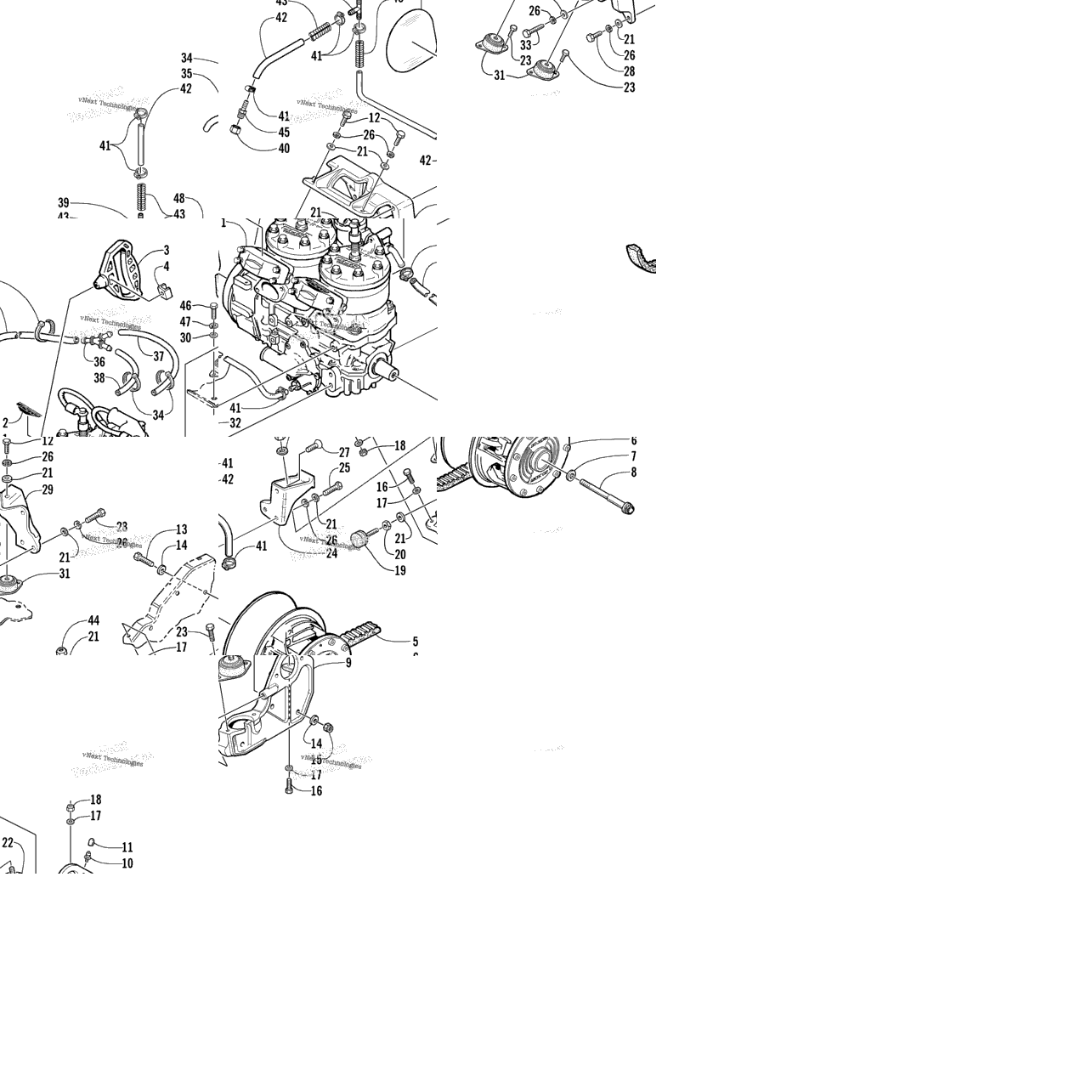 Engine And Related Parts
