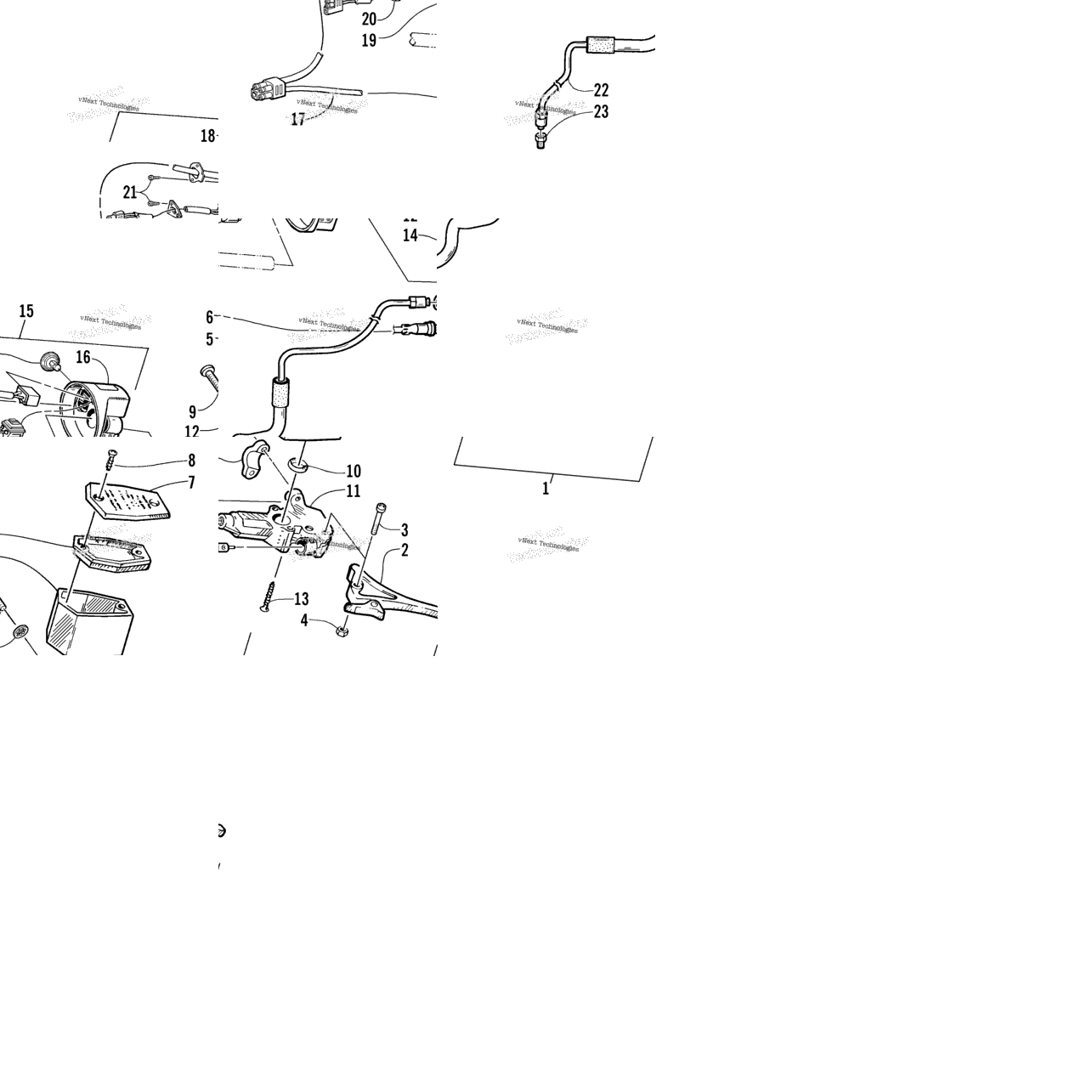 Hydraulic Brake Control Assembly
