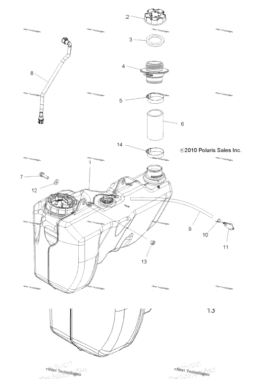 Body, Fuel Tank