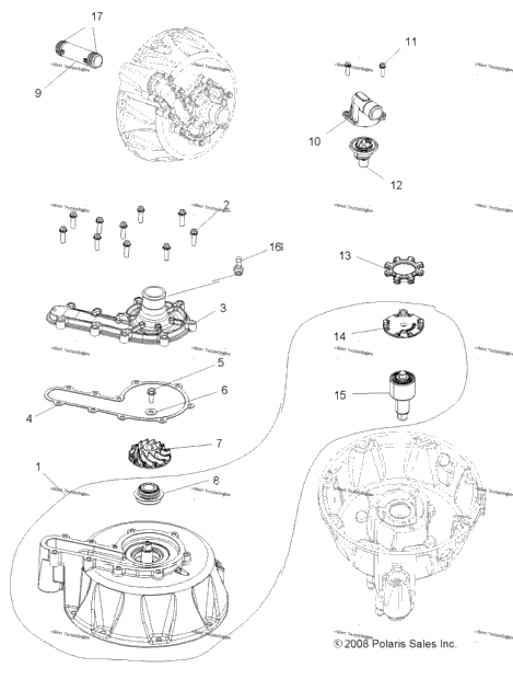 Engine, Cooling System & Water Pump