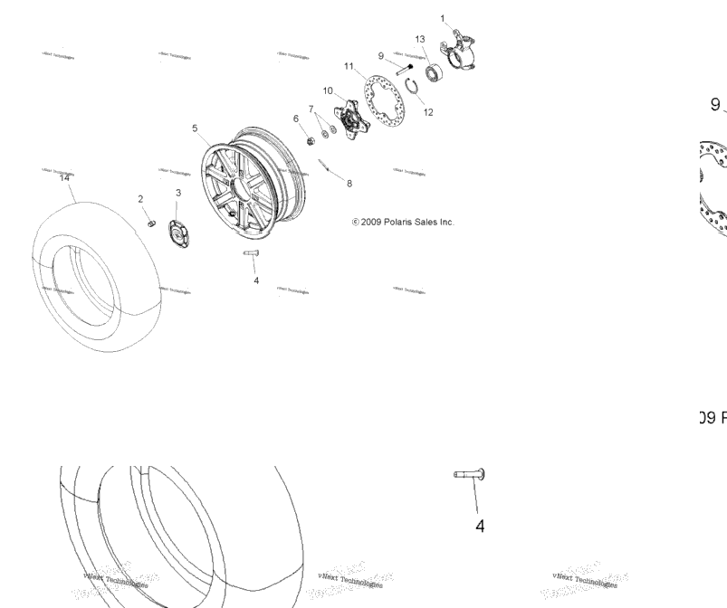 Wheels, Front & Hub