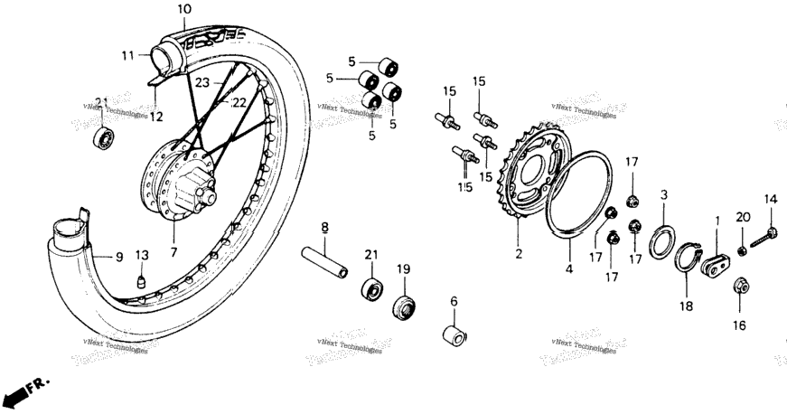 Rear Wheel