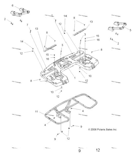 Body, Rear Rack Asm