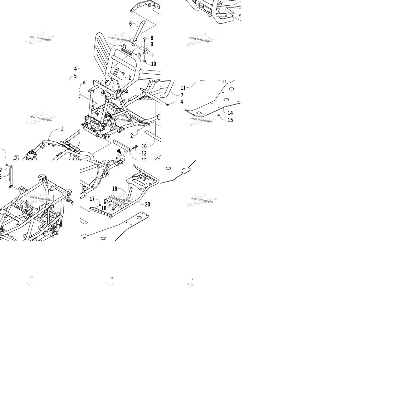 Frame And Related Parts