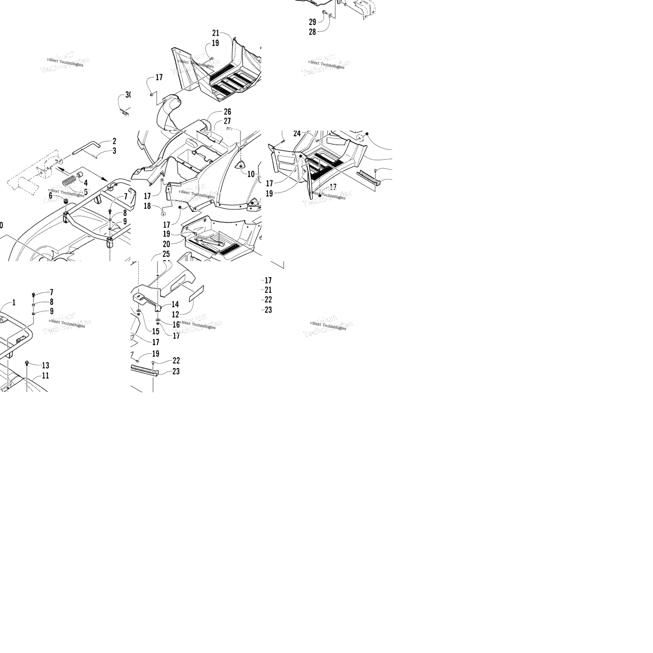 Rear Body Panel Assembly