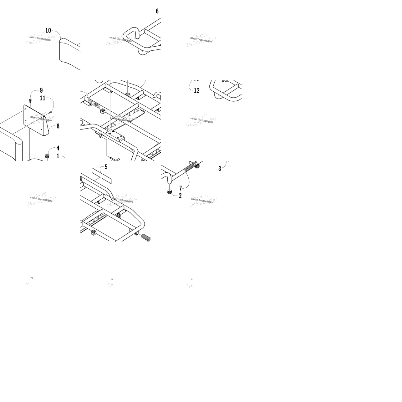 Rear Rack And Backrest Assembly