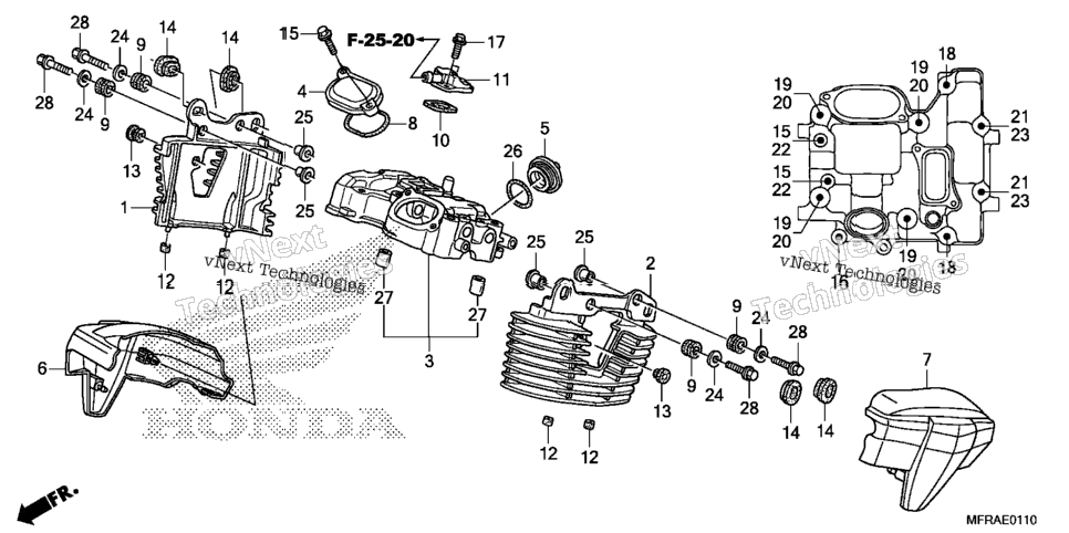 Rear Cylinder Head Cover