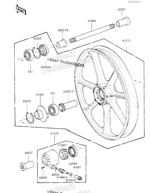 Front Wheel/Hub