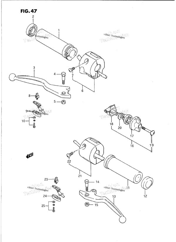 Handle Switch (Model H/J)