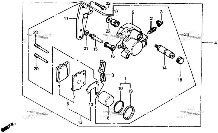 Front Brake Caliper