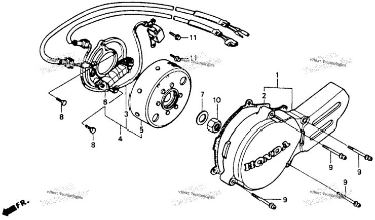Left Crankcase Cover