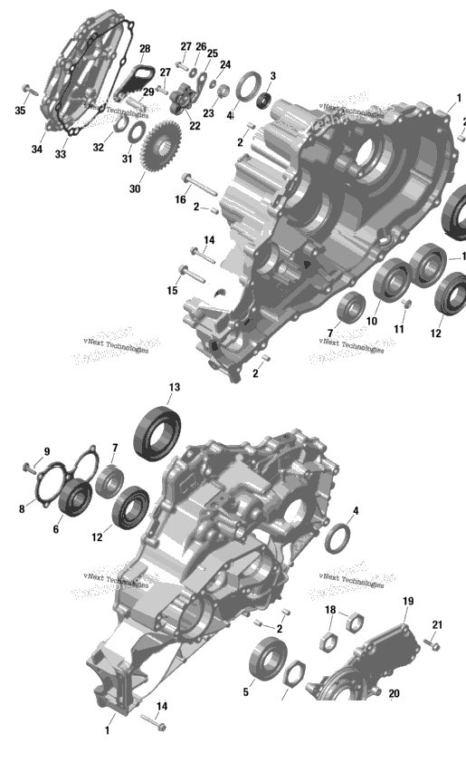 Rotax - Gearbox 1