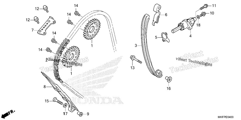 Cam Chain@Tensioner