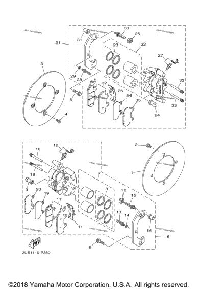 Front Brake Caliper