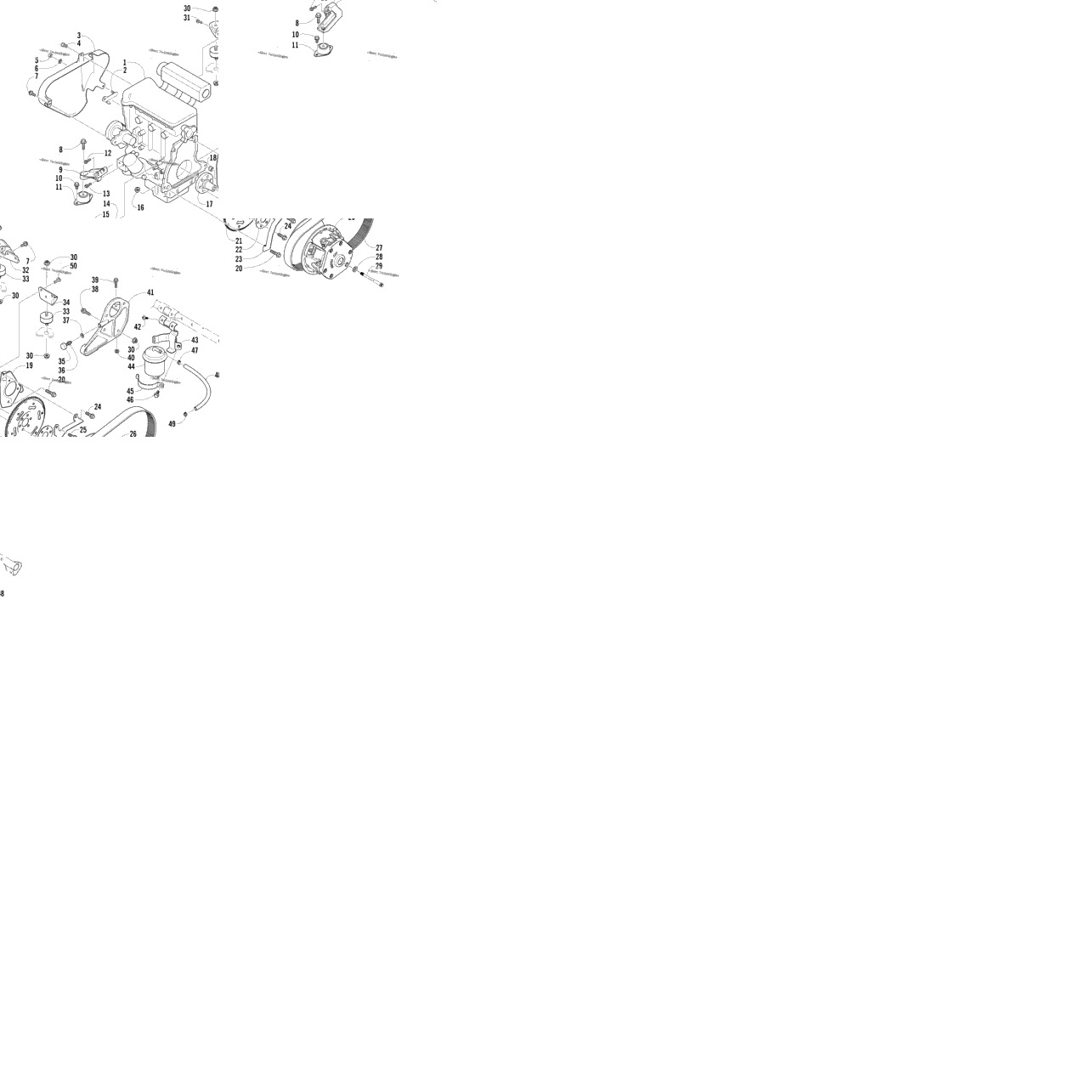 Engine And Related Parts