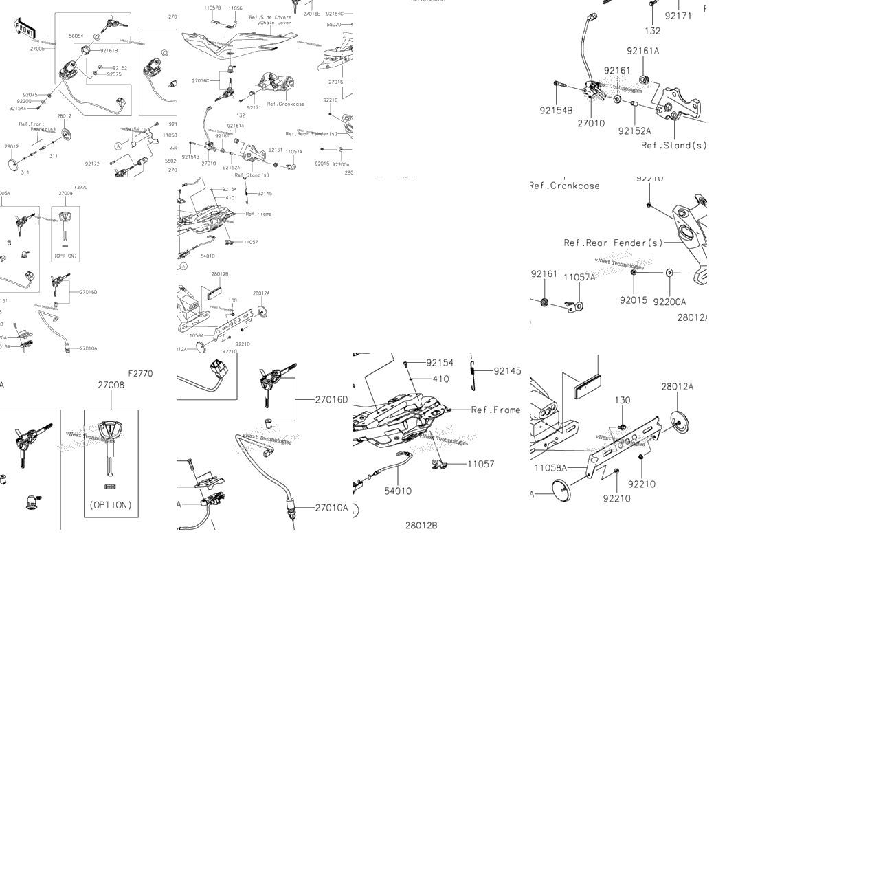 Ignition Switch/Locks/Reflectors