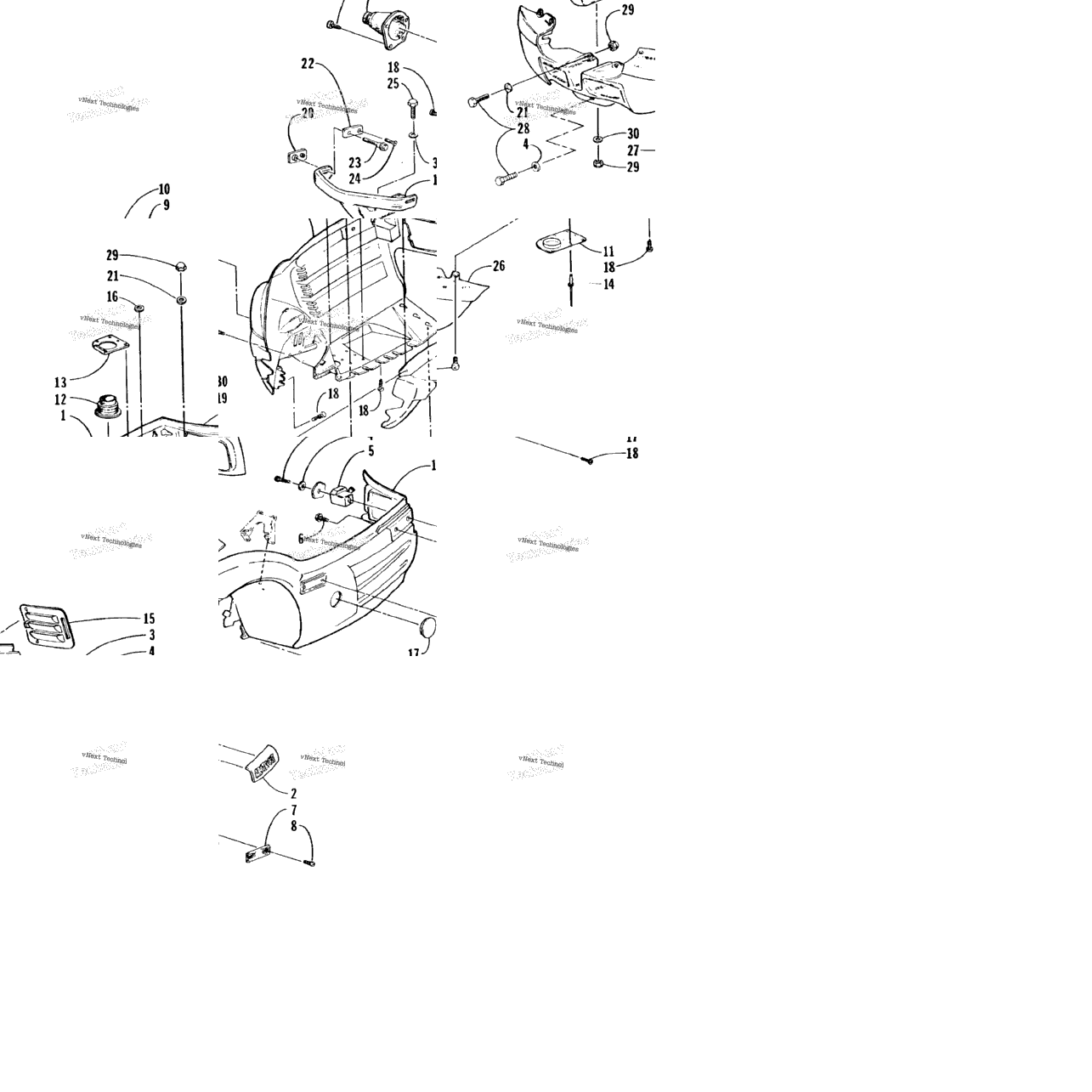 Belly Pan And Front Bumper Assembly